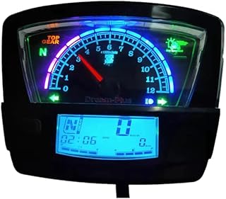 Motorcycle Odometer For H&ONDA EX5 Speedometer Colors LCD Digital Odometer Dashboard Speedometer Meter Tachometer Gear Indicator