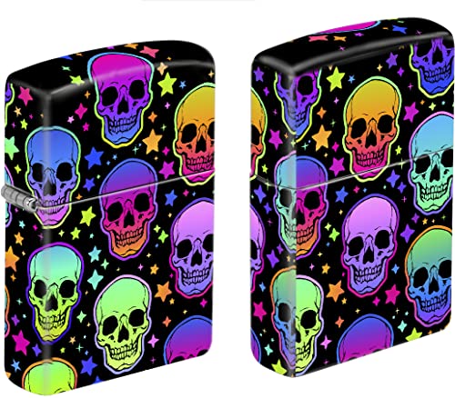 Encendedor Zippo Vivid Skulls and Stars miniatura 2