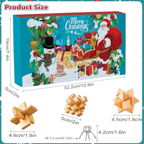 Brain Teaser Advent Calendar 2026, Christmas Countdown for Kids - image 7
