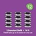 Litter Genie Ultimate Cat Litter Disposal System Refills, Lock Away Odors, Purple ,12 Cartridges