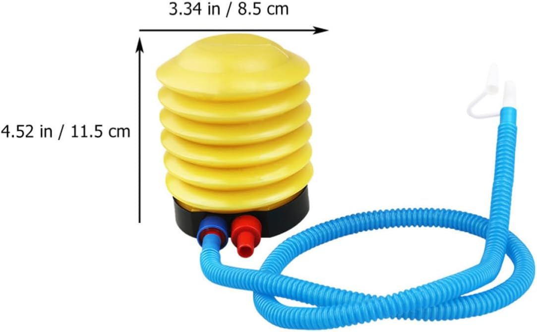 4pcs Portable Foot Pump for Inflatables, Easy to Use Plastic Bellow Air Pump Inflator for Air Bed and Balloons, for Inflatable Products