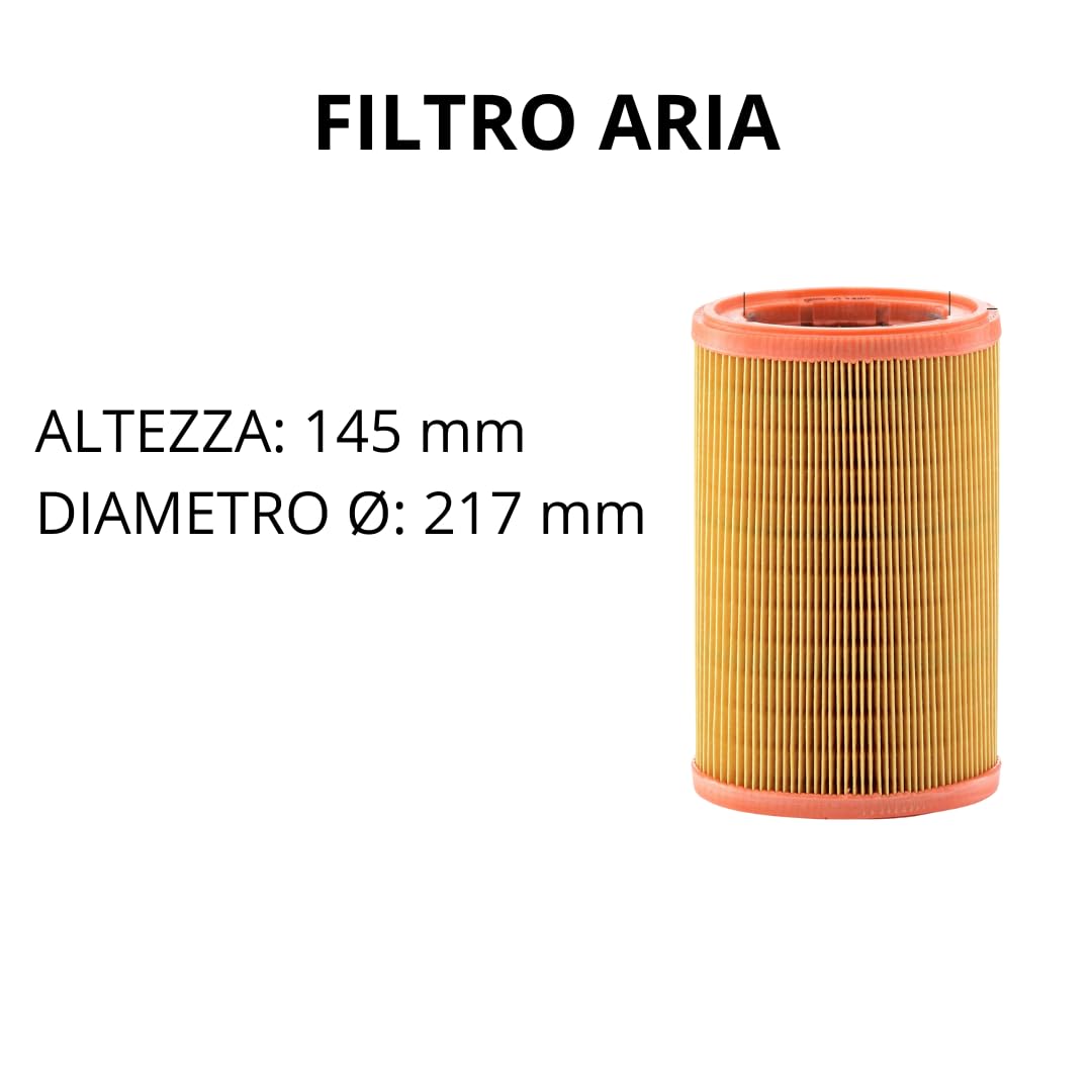 KIT 4 FILTRI TAGLIANDO COMPATIBILE CON ALFA ROMEO GIULIETTA 1.6 JTDM EURO 6 105 116 120 CV