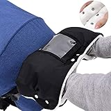 【Hochwertiges Material】Die Kinderwagenheizung besteht aus 300T Stoff, weicher Wolle und Baumwolle. Der Kinderwagenschutz ist atmungsaktiv, wasserdicht und winddicht. Es kann Ihre Hände auch im kalten Winter warm halten.