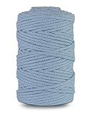 PROPIEDADES - El cordón de algodón es de la más alta calidad y es un material ideal para manualidades creativas, gracias a su suavidad y resistencia, el producto es reconocido por muchos artesanos.