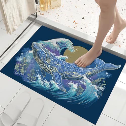 Tapis d'intérieur vagues de l'océan pour sublimer votre entrée - 7