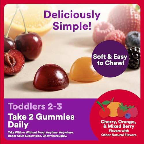 SmartyPants Organic Toddler Multivitamin Gummies