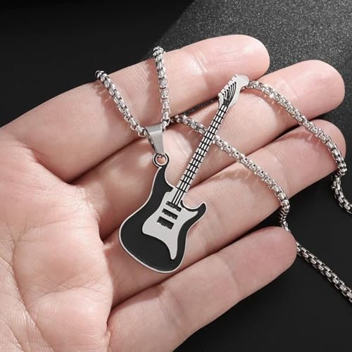 Collier guitare synthése acier inoxydable résistant TABOJS - 4