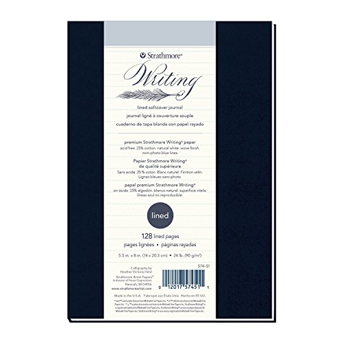 Image of Strathmore 500 Series Softcover Art Writing Journal, 5.5 inchx8 inch Lined, 64 Sheets