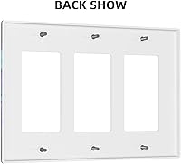 Vista 451 de Vista de ventana, isla tropical, playa, palmeras, cielo soleado, cubierta de interruptor de luz de palanca individual, placa decorativa de pared