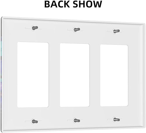 Miniatura 451 de Vista de ventana, isla tropical, playa, palmeras, cielo soleado, cubierta de interruptor de luz de palanca individual, placa decorativa de pared