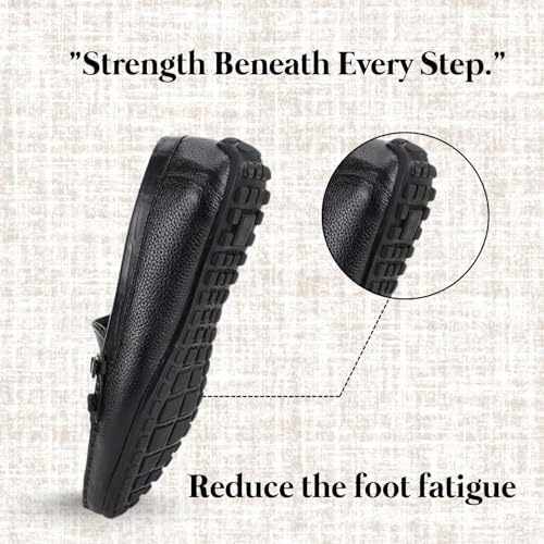 Premium Handcrafted Flaffy Moccasins Leather Shoes for Men | Comfortable & Durable Shoes | Ideal for Work, Weddings, Events, and Special Occasions | Birthday and Wedding Present for Him (Pack of 2)3