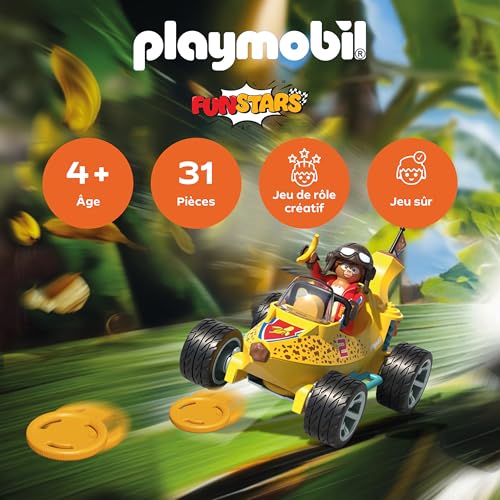 Playmobil 71717 Kart banane Funstars 31 pièces Dès - vue 4