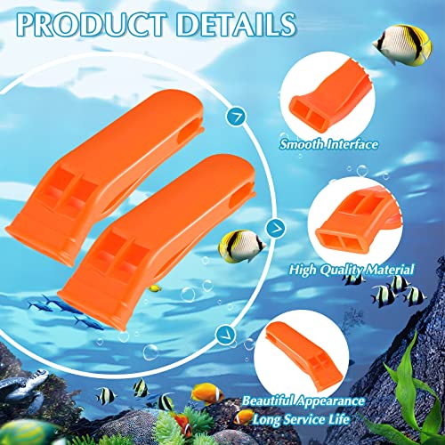 Sotiff-Emergency-Whistle-with-Lanyard-Safety-Whistle-Loud-Survival-Whistle-Plastic-Whistle-for-Camping-Hiking-Hunting-Boating-Survival-Rescue-Signaling