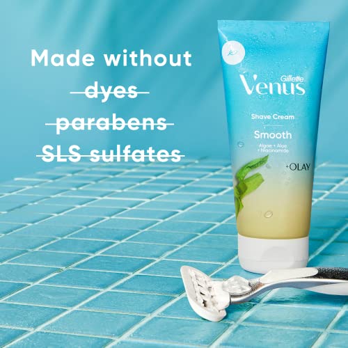 Gillette Venus Smooth plus Olay Shaving Cream