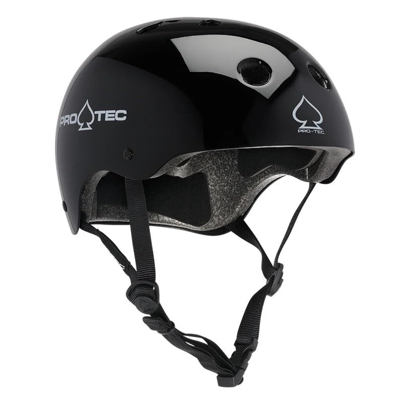 PRO-TEC CLASSIC SKATE ヘルメット グロスブラック　XL Amazon.com : Pro-Tec Classic Cert, Gloss Black, XS : Skate And