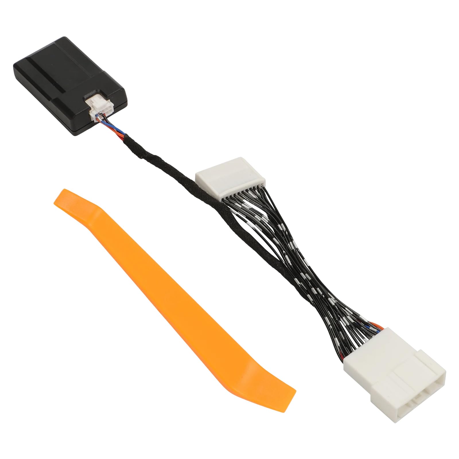 Start Stop Bypass cablaggio 12 V per l'aggiornamento del cablaggio del veicolo, scatola di controllo in linea Plug and Play con coppia di connettori, per uso in pendolarismo oggi