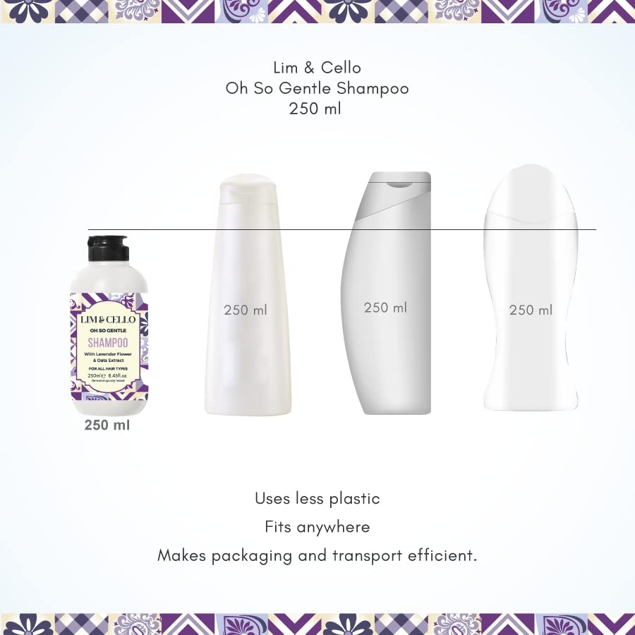 Image of Lim & Cello Oh So Gentle Shampoo 250ml & Extreme Conditioner 250ml