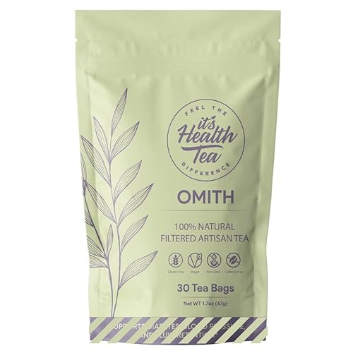 Omith Tea Carqueja té súper hierbas - 30 bolsas de té filtradas - Baccharis Trimera Omith Tea Carqueja té súper hierbas - 30 bolsas de té filtradas - Baccharis Trimera