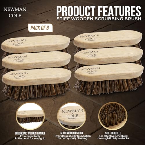 Brosse à récurer robuste pour parquets et planchers propres