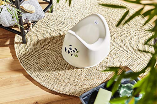 Rotho Babydesign Plantenpot met panda-motief, 100% biologisch afbreekbaar, 30,2 x 26,4 x 21,5 cm, biologisch wit - Afbeelding 5