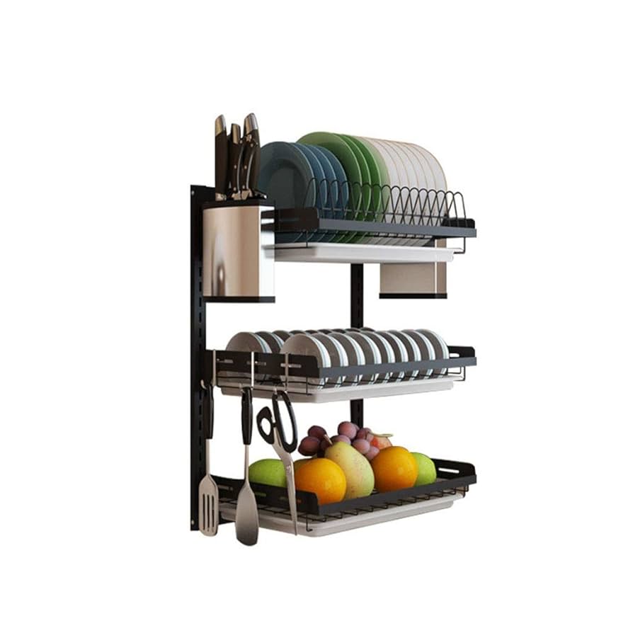 多機能鉄芸掛けかごキッチン冷蔵庫収納整理棚パンチなし家庭用浴室壁掛け式置物棚 多機能鉄芸掛けかごキッチン冷蔵庫収納整理棚パンチなし家庭用浴室