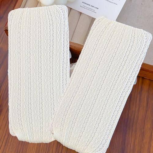 1pair Summer Thin Solid Color Bowknot Socks Lace Middle Tube JK Lolita Cute Calf Socks Fishnet Stockings for Women3