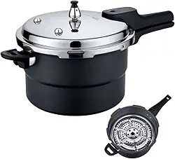 Panela De Pressão Para Indução 7 Litros Com Revestimento Cerâmico Universal