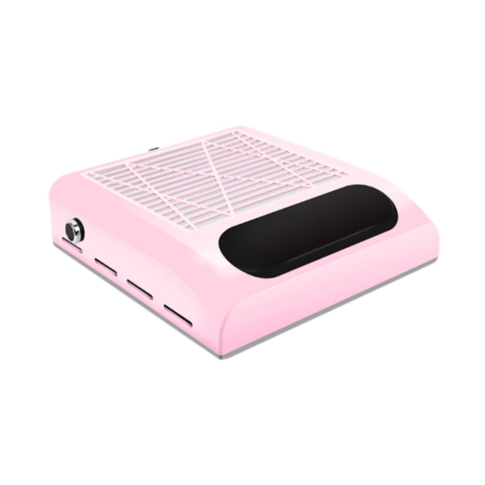 Ojiva® Nail Dust Collector 80W Power for Acrylic Nails Powerful Vacuum | Good Heat Dissipation Performance: Multiple Heat Dissipation Vents On The Electric Nail Vacuum Cleaner Bottom And Sides-image-2