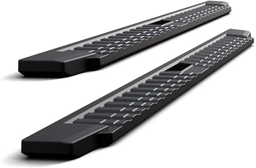 HD Ridez Estribos compatibles con Ford F150 2004-2014 Super Cab (Exclude Heritage Edition), estribos moldeados por soplado, barras laterales Nerf Bar