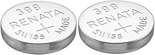 Renata 2 X Battery 399 SR927W Silver 1.55V Swiss Made