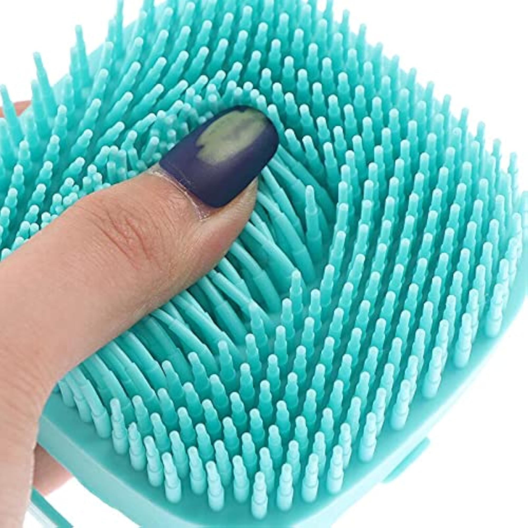 Silicone Brush with Shower Gel Dispenser, Pack of 1