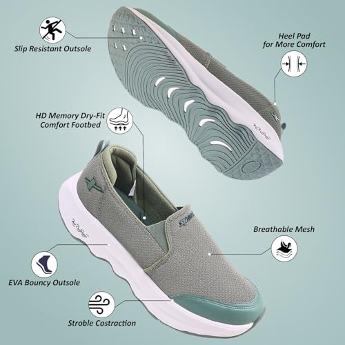 Image of SPARX Men's SM-1137 Sports Shoes Lightweight Running & Walking Shoes | Stylish, Comfortable & Durable Athletic Footwear