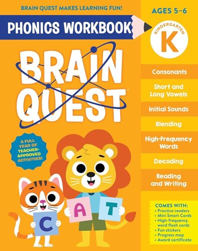 Brain Quest Phonics Workbook: Kindergarten: 2
