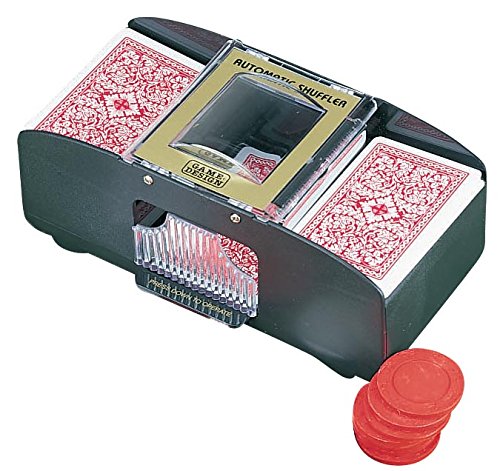 Fox Valley Traders Automatic Card Shuffler, 2 Deck