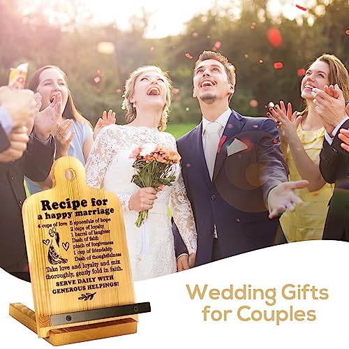 Wedding Gifts For Couples Wife Anniversary Newlywed Gift For Friend Inspiring Marriage Gifts Bridal Shower Gifts For Bride Kitchen Cookbook Stand, C-005 #TOP2