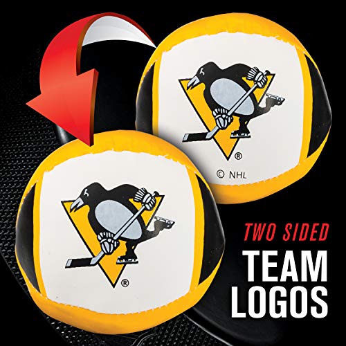 Image of Franklin Sports NHL Team Mini Soft Hockey Stick Set - NHL Team Soft Foam Mini Hockey Stick and Ball - Great Toy for Kids
