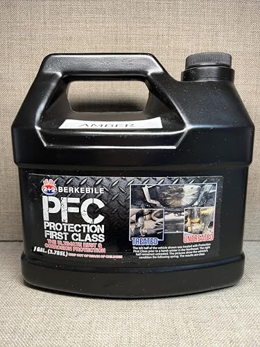 Gallon PFC Amber, Pro Undercoating Spray Gun, 3 White Quart Bottles, and 50 Rust Plugs