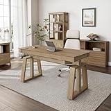 EUREKA ERGONOMIC Standing Desk,60x26 Executive Desk with 3 Drawer Adjustable Height Electric Desk Home Office Computer Desk Modern Workstation with Memory Controller