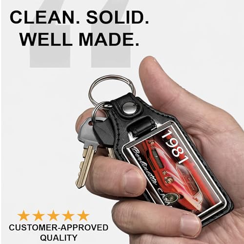 Image of Brotherhood Car Key Chain for Camaro - Classic Models Keychain for Men and Women Gift Key Ring - -