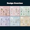 AuriicLeaf Pop-up Door Cardstock Sticker Set, 60PCS Fantasy Portal Stickers for Scrapbooking, Journaling, DIY Crafts and Planner Decoration #3