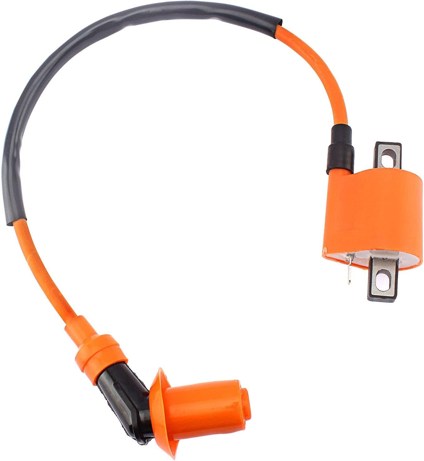 Ignition Coil For Kawasaki KX60 KX65 KX80 KX125 KX250 KDX200 - 12V Black