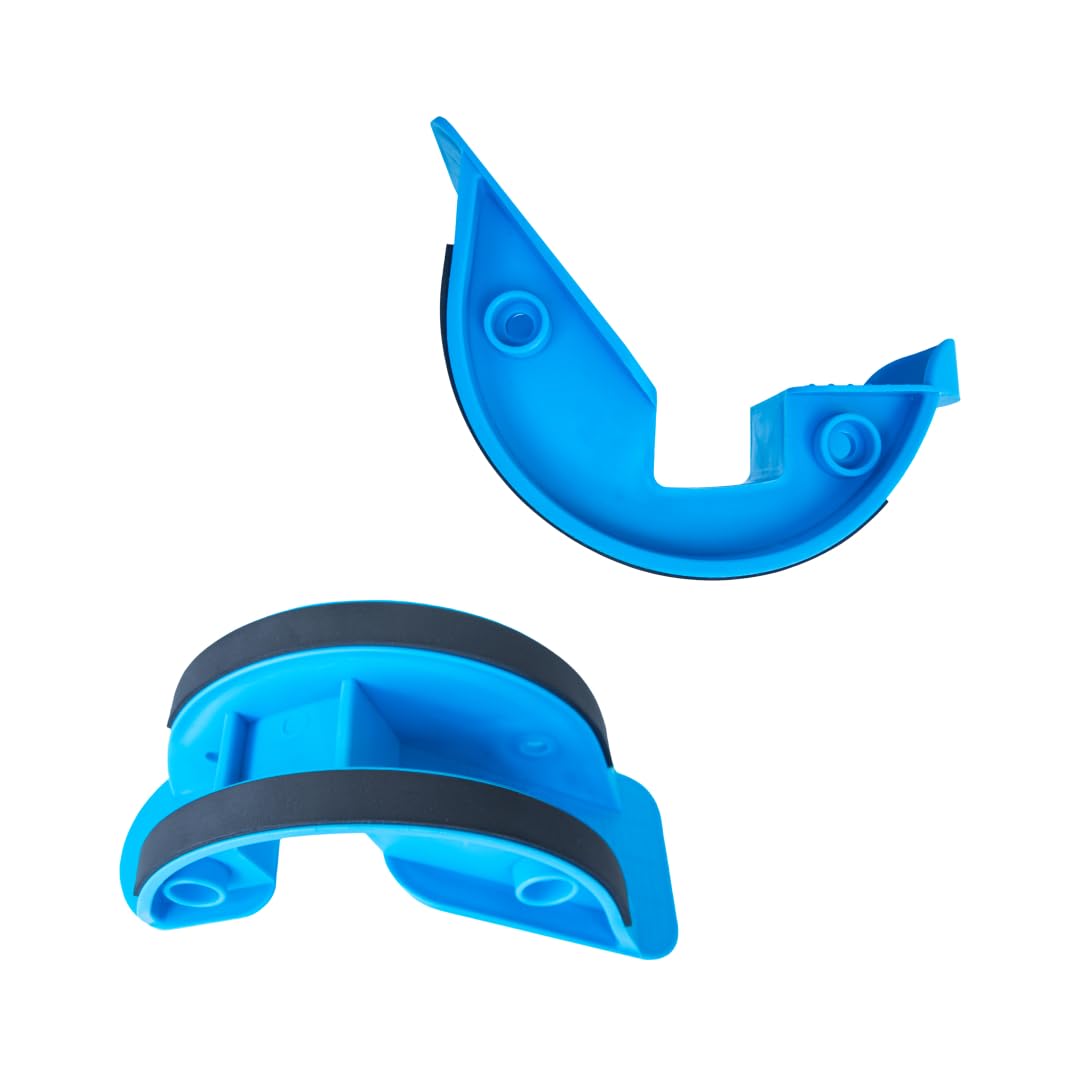 WOLHPE Calf and Foot Stretcher for Yoga, Fitness, Dancing, and Physical Therapy. Foot Stretcher Plantar Fasciitis, Achilles Tendonitis, and Tight Calves (Blue)