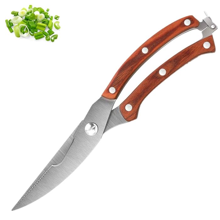 Buy Stainless Steel Poultry Shears, TOONEV Heavy Duty Kitchen Scissors