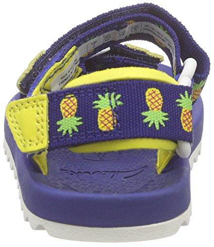 Image of Clarks Girl's Bondi Bay Inf Blue Combi Clogs