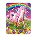 Deluxebase 3D LiveLife Imán - Pony Rosa Dazzle Imán de Nevera lenticular 3D con diseño de Caballo. Adorno magnético para niños y Adultos con ilustración del reconocido Artista Michael Searle