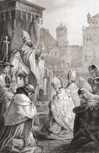 Pope Urban II at Clermont-Ferrand France in 1095 where he attended the Council of Clermont. The picture refers to his speech of November 27 when his call-to-arms launched the First Crusade. Pope Urban II. c. 1035 - 1099. After a work by an unidentified art Pope Urban II at Clermont-Ferrand France in 1095 where he attended the Council of Clermont. The picture refers to his speech of November 27 when his call-to-arms launched the First Crusade. Pope Urban II. c. 1035 - 1099. After a work by an unidentified art