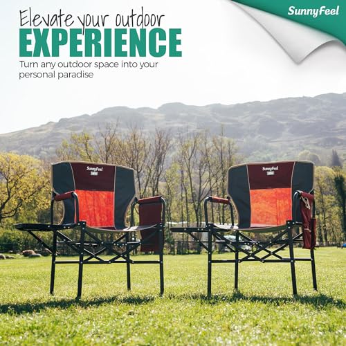 SUNNYFEEL Camping Directors Chair AC3008F の商品画像 3