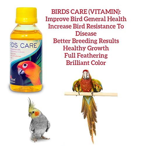New-STAR-FARMS-Combo-of-2-Birds-Care-Yellow-60ml-Birds-Care-Multivitamin-60ml-Multivitamin-Compound-to-Intensify-Growth-Color-Or-Birds-Improve-Birds-Health-Brilliant-Color