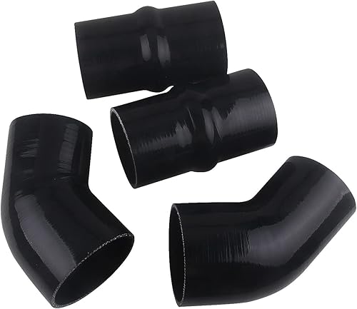 Miniatura 9 de Kit de arranque intercooler de silicona resistente para Dodge Ram 5.9L Diesel 1994 1995 1996 1997 1998 1999 2000 2001 2002 2002 Dodge Ram 5.9L (rojo)