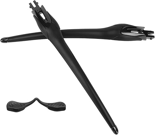 Miniatura 2 de GOHIN Piernas de repuesto para gafas Oakley Radar EV PathPitchAdvancer, color negro